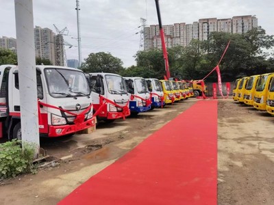 熱烈祝賀清障車陜西中福盛源汽車銷售服務盛大開業